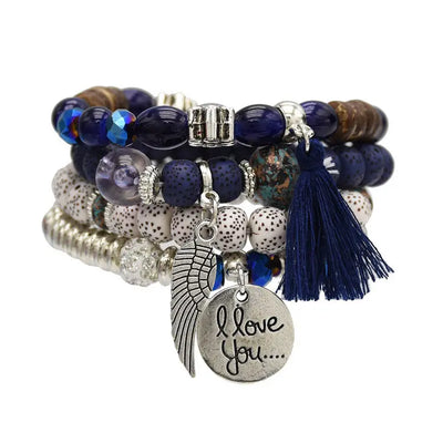 Ramiart  Ethnic Style Multi-layer Couple Bracelets - RAMI ART