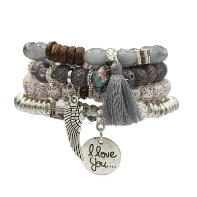 Ramiart  Ethnic Style Multi-layer Couple Bracelets - RAMI ART