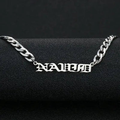 Ramiart Name necklace ladies Hip hop - RAMI ART