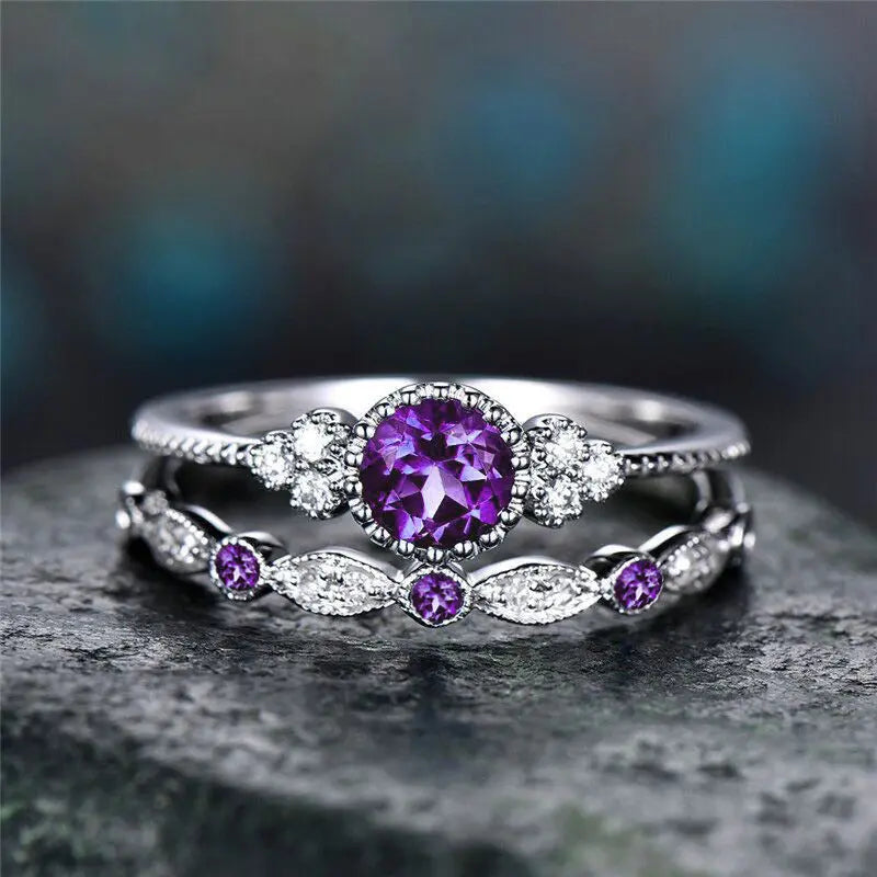 Ramiart Colored Diamond Rings Rhinestones Ring - RAMI ART