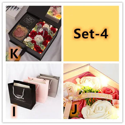 Ramiart Creative Gifts Valentine's Day Gift Soap Rose Flower Gift Box - RAMI ART