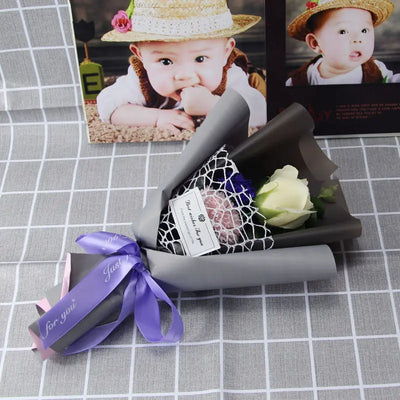 Ramiart Carnation Rose Bouquet Creative Gift Valentine's Day Gift - RAMI ART