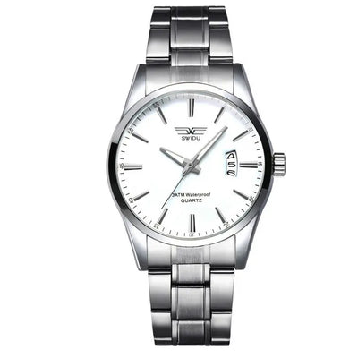 Ramiart Luxury Analog Quartz Wrist Watch Stainless Steel Buckle Watches Men's Watches - RAMI ART
