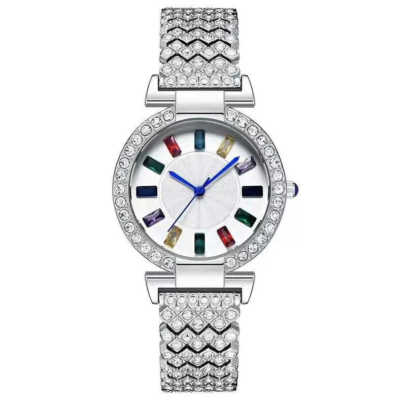 Ramiart Full Diamond Quartz Bracelet Watch Fashion All-match Fashion Wrist Watch - RAMI ART