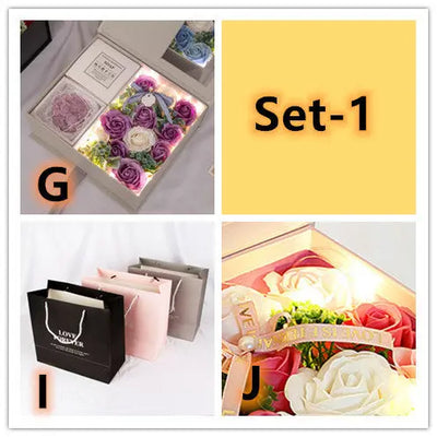 Ramiart Creative Gifts Valentine's Day Gift Soap Rose Flower Gift Box - RAMI ART