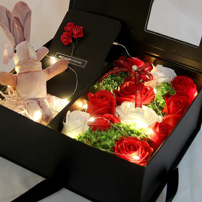 Ramiart Creative Gifts Valentine's Day Gift Soap Rose Flower Gift Box - RAMI ART