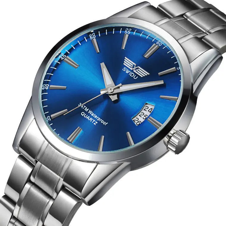 Ramiart Luxury Analog Quartz Wrist Watch Stainless Steel Buckle Watches Men's Watches - RAMI ART