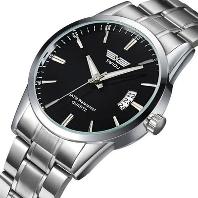 Ramiart Luxury Analog Quartz Wrist Watch Stainless Steel Buckle Watches Men's Watches - RAMI ART
