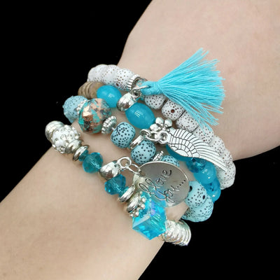 Ramiart  Ethnic Style Multi-layer Couple Bracelets - RAMI ART