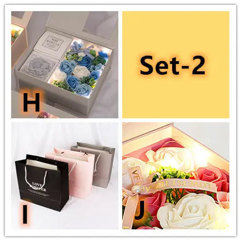 Ramiart Creative Gifts Valentine's Day Gift Soap Rose Flower Gift Box - RAMI ART