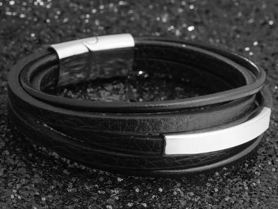 Ramiart Genuine Leather Bracelets For Men - RAMI ART