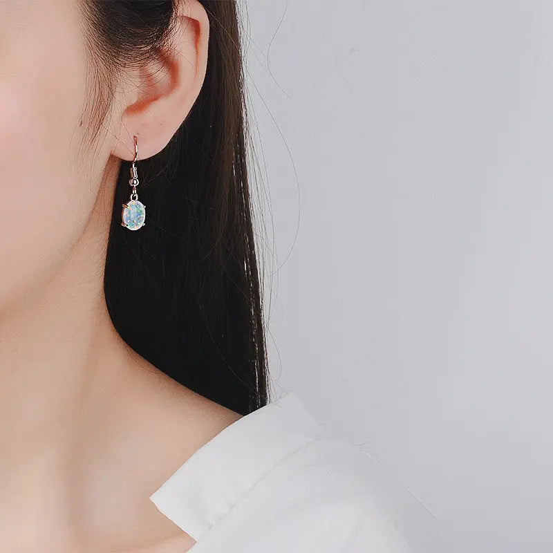 Ramiart Ear Hook Earrings Eardrops Wedding Banquet Party Ear Rings - RAMI ART