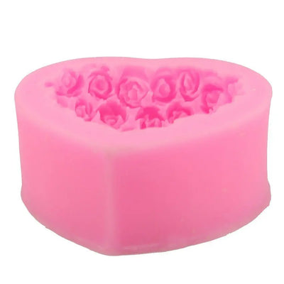 Ramiart Valentines Day Gift Valentine's Day Love Rose Silicone Mould Home Supplies - RAMI ART