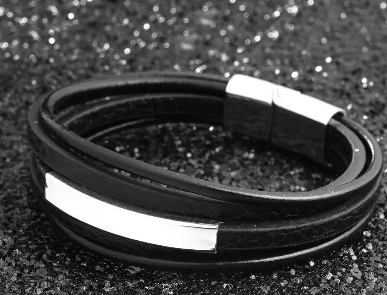 Ramiart Genuine Leather Bracelets For Men - RAMI ART