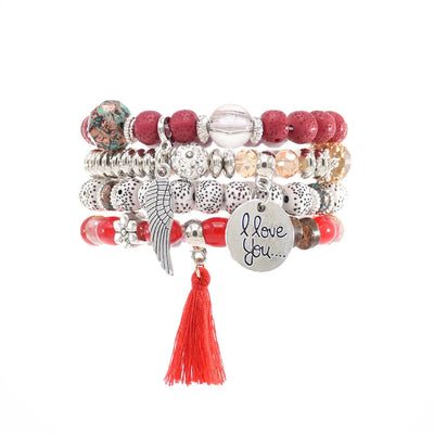 Ramiart  Ethnic Style Multi-layer Couple Bracelets - RAMI ART