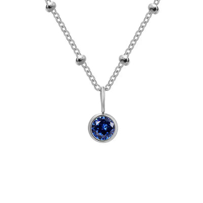 GDiamond Necklace Ramiart Popular Necklace Diamond Birthstone Necklace - RAMI ART