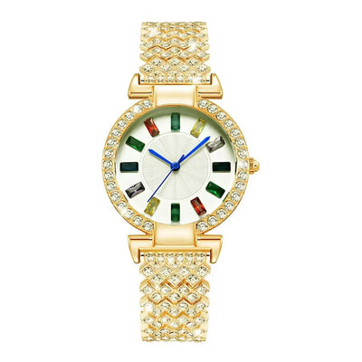 Ramiart Full Diamond Quartz Bracelet Watch Fashion All-match Fashion Wrist Watch - RAMI ART