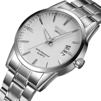 Ramiart Luxury Analog Quartz Wrist Watch Stainless Steel Buckle Watches Men's Watches - RAMI ART