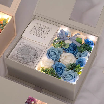 Ramiart Creative Gifts Valentine's Day Gift Soap Rose Flower Gift Box - RAMI ART