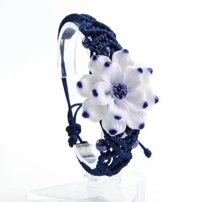 Ramiart Ceramic Bracelet Ethnic Style Braided Bracelets - RAMI ART