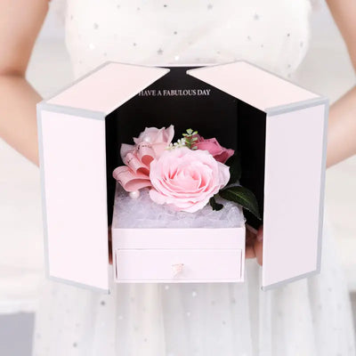 Ramiart Valentine's Day Creative Roses Jewelry Gift Box - RAMI ART