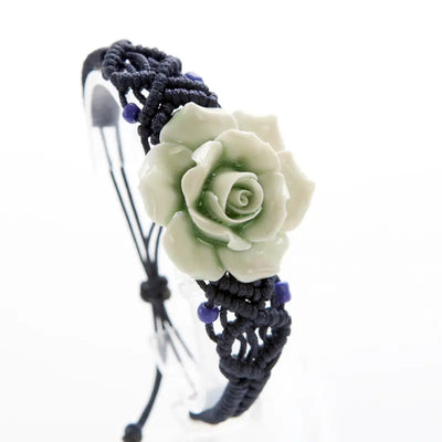 Ramiart Ceramic Bracelet Ethnic Style Braided Bracelets - RAMI ART