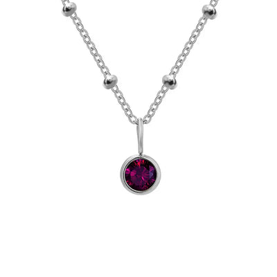 GDiamond Necklace Ramiart Popular Necklace Diamond Birthstone Necklace - RAMI ART