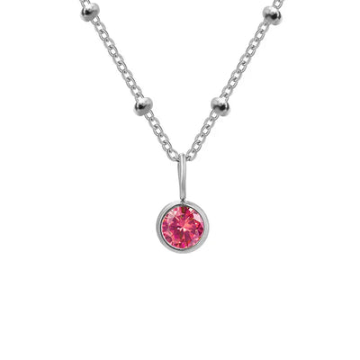 GDiamond Necklace Ramiart Popular Necklace Diamond Birthstone Necklace - RAMI ART