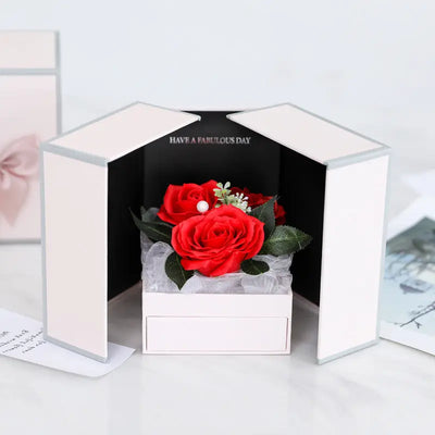 Ramiart Valentine's Day Creative Roses Jewelry Gift Box - RAMI ART