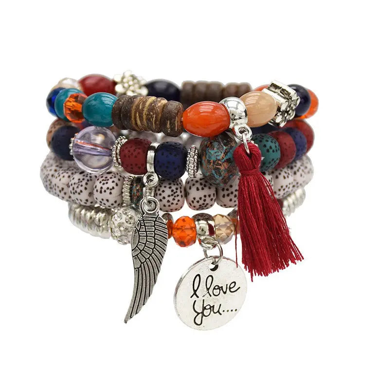 Ramiart  Ethnic Style Multi-layer Couple Bracelets - RAMI ART