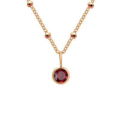 GDiamond Necklace Ramiart Popular Necklace Diamond Birthstone Necklace - RAMI ART