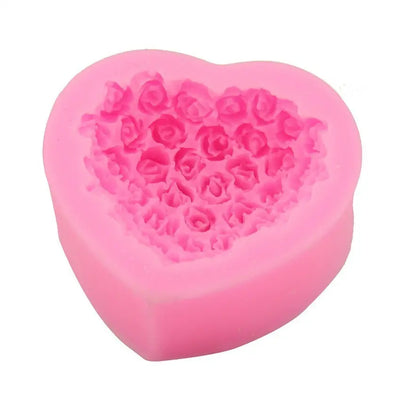 Ramiart Valentines Day Gift Valentine's Day Love Rose Silicone Mould Home Supplies - RAMI ART