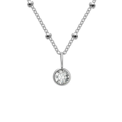 GDiamond Necklace Ramiart Popular Necklace Diamond Birthstone Necklace - RAMI ART