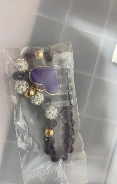 Ramiart Elastic Crystal  Bracelet & Bangle Heart Bracelets - RAMI ART