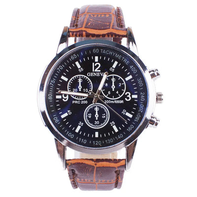 Ramiart Blue Light Glass Wrist Watch Men New Watches - RAMI ART