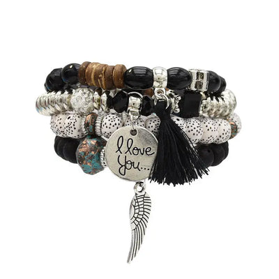 Ramiart  Ethnic Style Multi-layer Couple Bracelets - RAMI ART