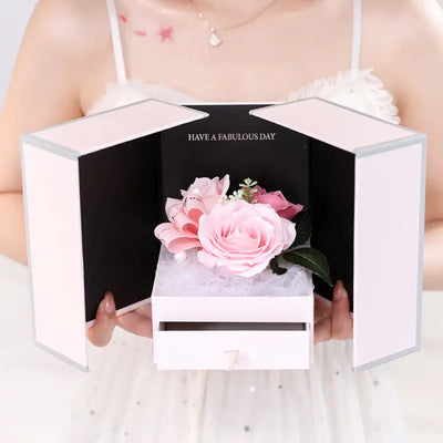 Ramiart Valentine's Day Creative Roses Jewelry Gift Box - RAMI ART